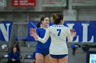 VB vs MHC  Wheaton Women's Volleyball vs Mount Holyoke College. - Photo by Keith Nordstrom : Wheaton, Volleyball, VB